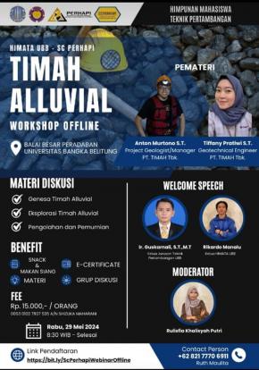 Workshop Offline " Timah Alluvial "